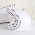 Custom logo embroidery pillow cotton wholesale